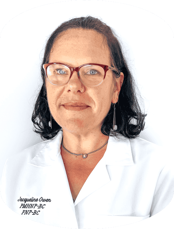 Portrait of Jacqueline Owen